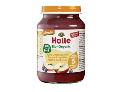 44127 holle pyre jablko a boruvka 190g bio