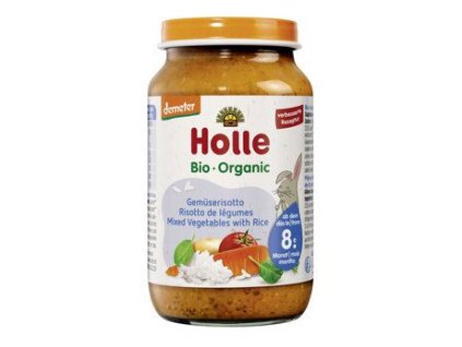 Holle Příkrm zeleninové rizoto 220g bio