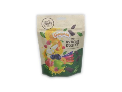 Fruit cubes, mixed flavors, 130 g, FRUIT CAKE