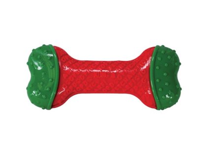 Christmas rubber toy Core bone KONG S/M