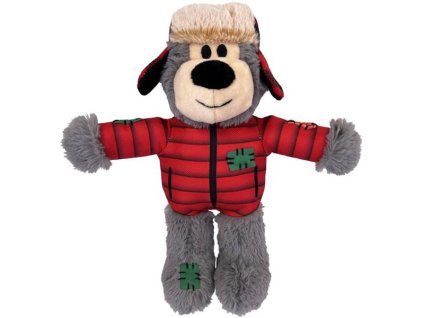 Plush Christmas toy Bear KONG S/M mix