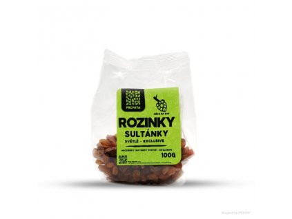 Rozinky světlé exclusive 100g PROVITA