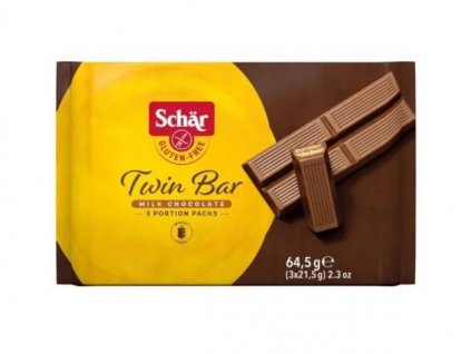 Oplatky Twin Bar bezl. 64,5g SCHAR - doprodej!