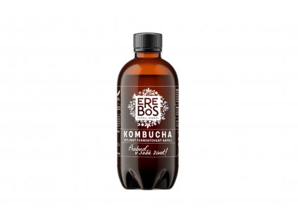 Erebos Kombucha 400ml - přírodní energetický nápoj