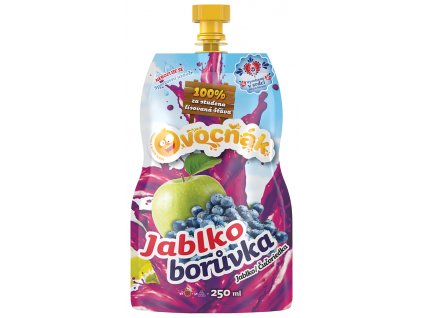 Ovocný mošt Jablko-Borůvka Ovocňák 250 ml