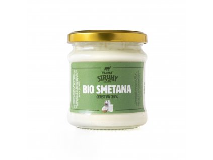 Smetana čerstvá 35 % 200 g BIO FARMA STRUHY