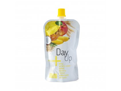 Dezert ovocný jablko, banán, ananas s jogurtem a cereáliemi - kapsička 120 g DAY UP