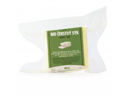 ABVERKAUF!!! Frischer weißer Bauernkäse 100 g BIO FARMA STRUHY