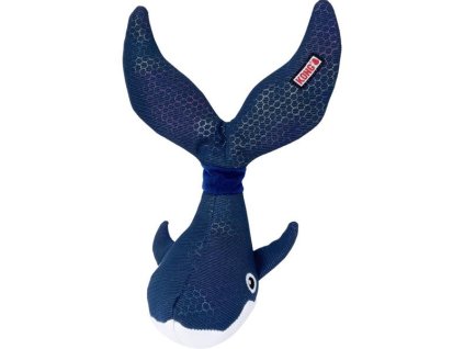 Kong Shakers Shimmy Whale plush toy