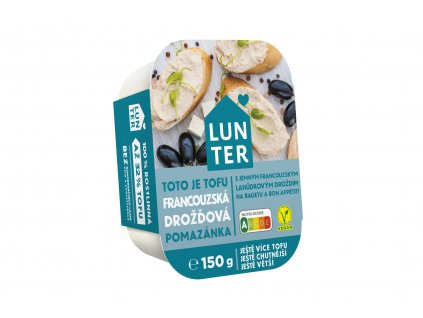 Pomazánka tofu francouzská premium - Lunter 150g