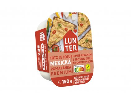 Pomazánka tofu mexická premium - Lunter 150g
