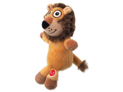 Toy Dog Fantasy Silent Squeak lion orange 23cm