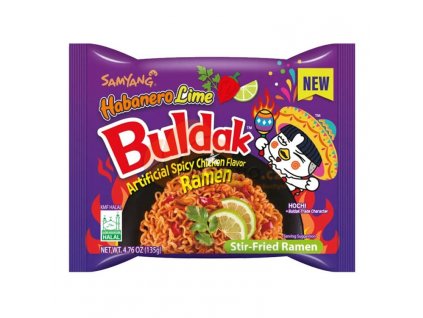 SAMYANG Buldak Instant Noodles Buldak Habanero Lime 135g