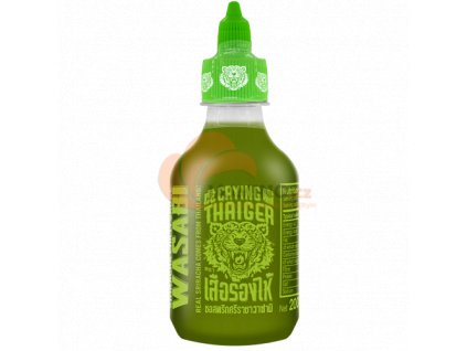 CRYING THAIGER Sriracha Chilli omáčka Wasabi 200ml