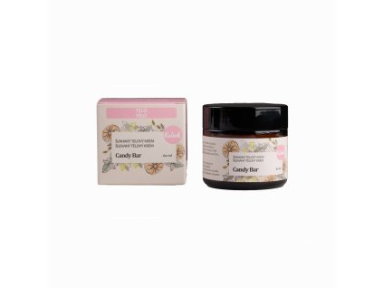 Kvitok Šľahaný telový krém Candy bar (60 ml)