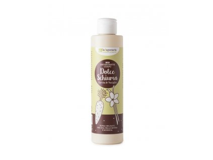 laSaponaria Gentle Cleansing Shower Gel with Carrot and Vanilla BIO (200 ml)