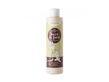 laSaponaria Strengthening Cleansing Shower Gel with Iris and Ginger BIO (200 ml)