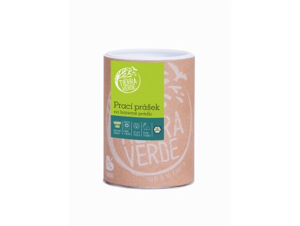 Tierra Verde Waschpulver für Buntwäsche, 850 g Dose