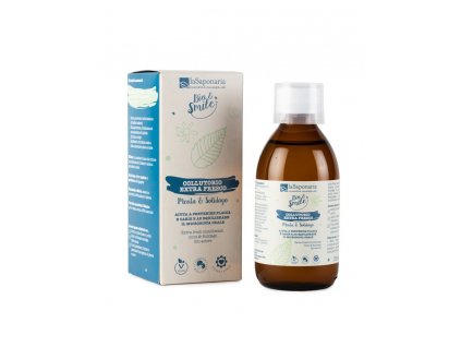 laSaponaria Extra fresh mouthwash with mint and goldenrod BIO (250 ml)