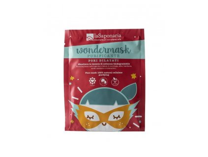 laSaponaria Čisticí pleťová maska Wondermask BIO (10 ml)