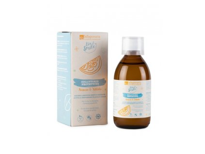 laSaponaria Protective Mouthwash with Orange and Xylitol BIO (250 ml)