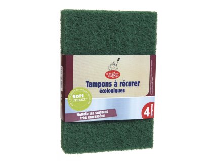6a4bf364d7a640b0e63c6121dbd0fca2 DO030 Tampons a recurer ecologiques verts