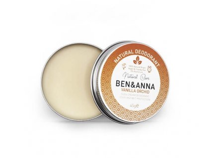 Ben & Anna Krémový deodorant Vanilková orchidej (45 g)