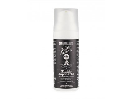 laSaponaria Men's aftershave gel with hemp CBD BIO (50 ml)