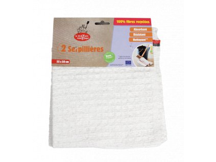 La Droguerie Ecologique by Ecodis Set of floor rags made of recycled fibers (2 pcs.)