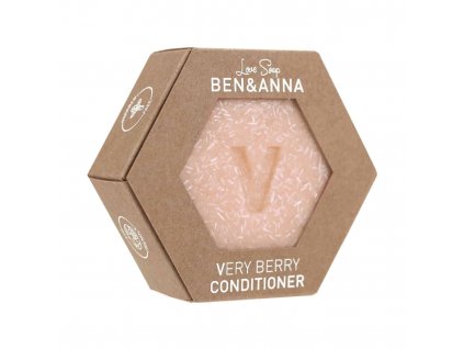 Ben & Anna Solid Conditioner for Protection and Shine - Berries (60 g)