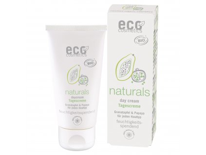 Eco Cosmetics Denný krém BIO (50 ml) - s granátovým jablkom a papájou