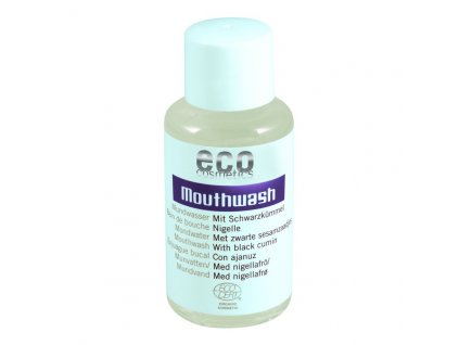 Eco Cosmetics Mouthwash with Blackcurrant BIO (50 ml) - with sage and echinacea extracts