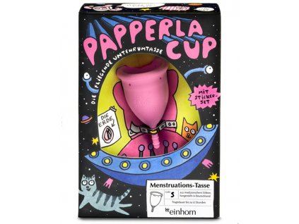 Einhorn Menstruační kalíšek Papperlacup - S