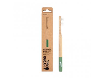 Hydrophil Bamboo toothbrush (medium) - green - 100% renewable
