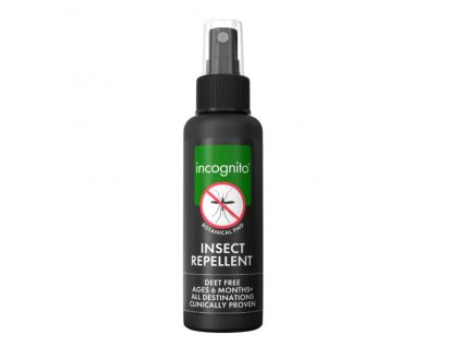 Spray repellent natural Incognito 100 ml - 100% protectie impotriva tuturor insectelor