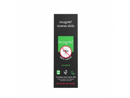 Incognito Incense sticks Lemongrass (10 pcs) - does not smell to annoying insects