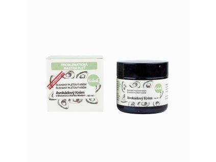 Kvitok Avocado Cream for Oily and Problematic Skin (60 ml) - New Formula