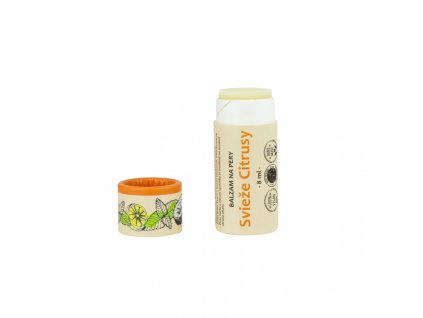 Kvitok Lip Balm Fresh Citrus 8 ml - provides a gently cooling sensation