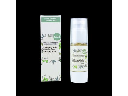 Kvitok Daily hemp cream for oily skin 30 ml - with cucumber extract
