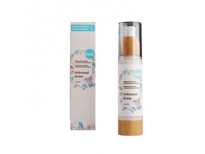 Kvitok Detský prebiotický ochranný krém - celotelový s ovseným proteínom (50 ml) - chráni pred vonkajšími vplyvmi
