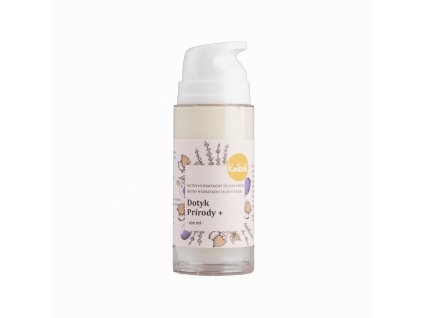 Kvitok Hydratační tělový krém Dotek přírody - výživný (100 ml)