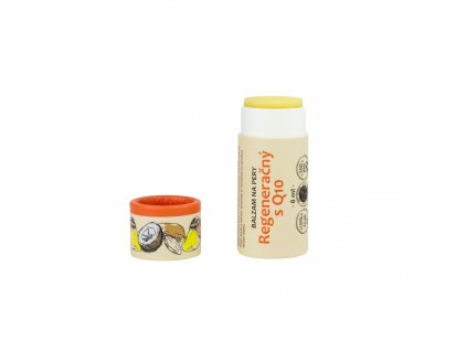 Kvitok Regenerating lip balm with Q10 8 ml - with plum oil