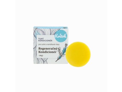 Kvitok Solid conditioner for dry and stressed hair - Regenerating 20 g