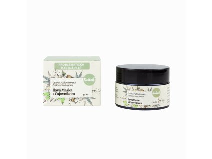 Kvitok Cleansing mask with tea tree BIO (30 ml) - for problematic skin