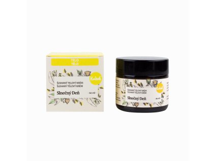 Kvitok Whipped Body Cream Sunny Day (60 ml) - with a subtle floral undertone