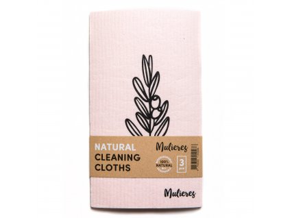 Mulieres Set of Washable Universal Cloths (3 pcs) - 100% Compostable