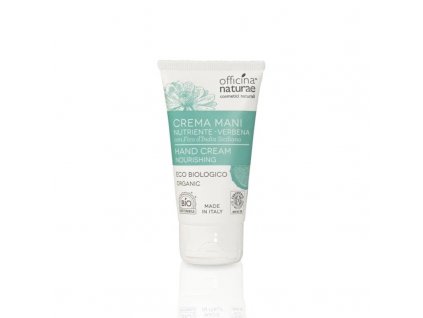 Officina Naturae Hand Cream with Verbena BIO (50 ml) - with a citrus-herbal scent