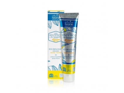 Officina Naturae Toothpaste with Lemon BIO (75 ml) - protection of teeth and gums