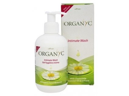 Organyc Gel pro intimní hygienu BIO (250 ml) - s výtažkem z heřmánku a měsíčku