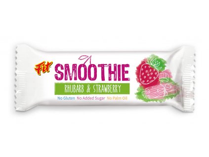 Fit Smoothie tyčinka jahoda, rebarbora 32g